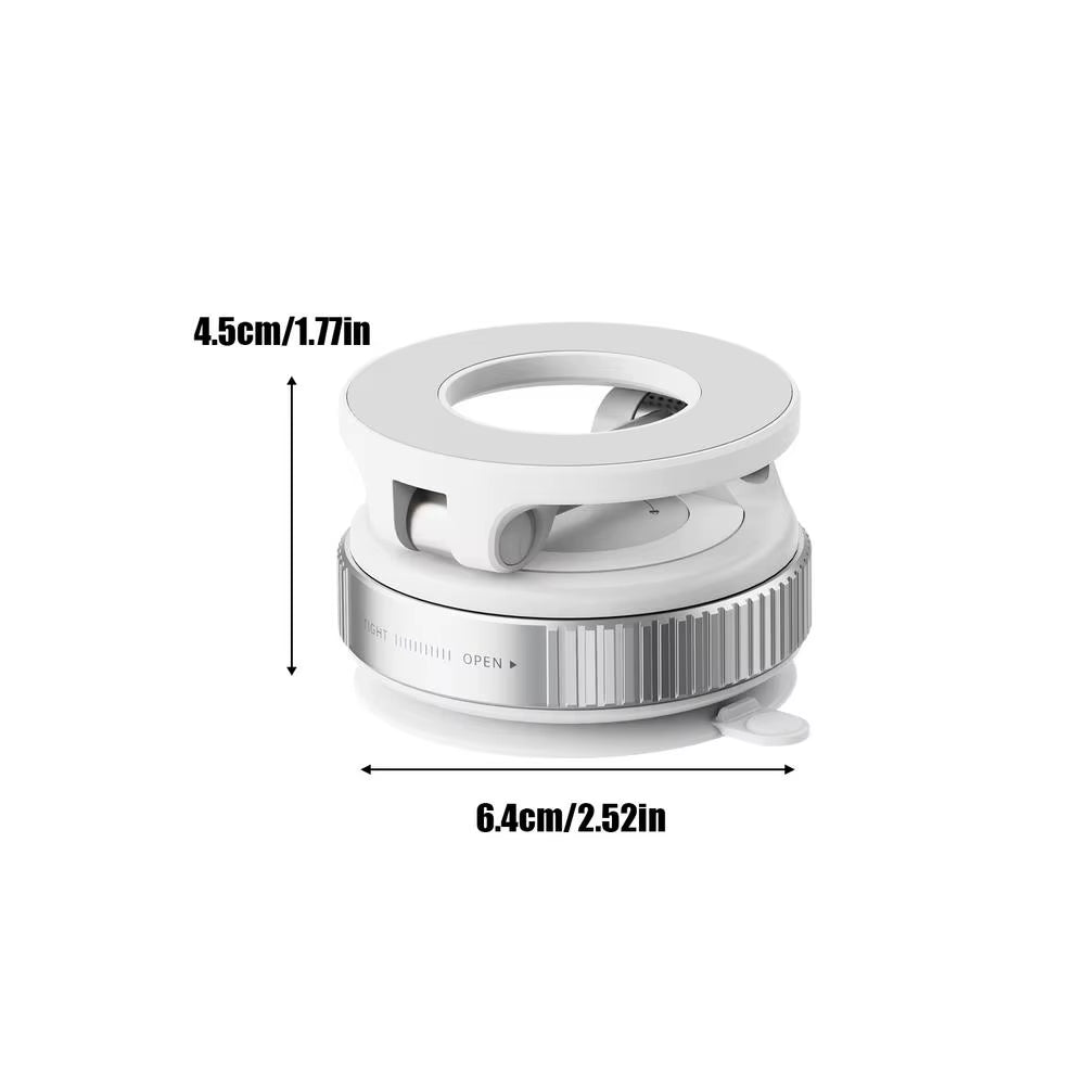 Strong Magnetic Phone Finger Ring Holder Car Mount Electric Vacuum Magnetic Holder Foldable Strong Suction Stand for Phone